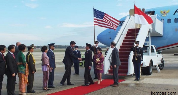 Presiden Jokowi Tiba di San Fransisco
